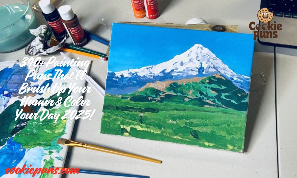 340+ Painting Puns That'll Brush Up Your Humor & Color Your Day 2025! 