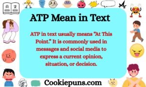ATP Mean in Text